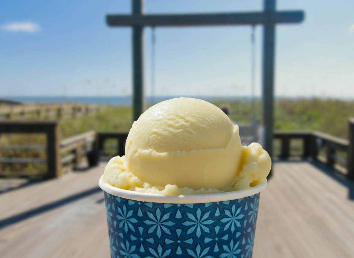 Pina Colada Italian Ice